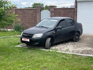 2013 Lada (ВАЗ) Granta I, чёрный, 200000 рублей, вид 1