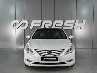 2010 Hyundai Sonata VI (YF), белый, 1099000 рублей, вид 3