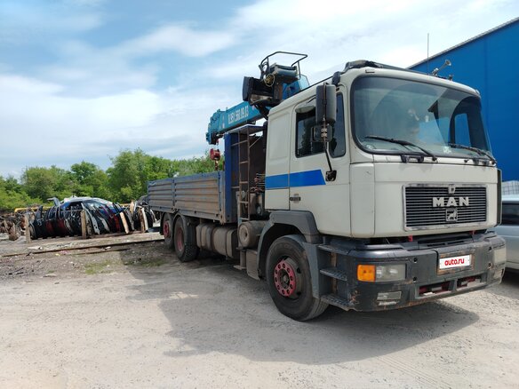1998 MAN F 2000, серый - вид 14