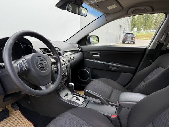 2007 Mazda 3 I (BK) Рестайлинг, серый - вид 8