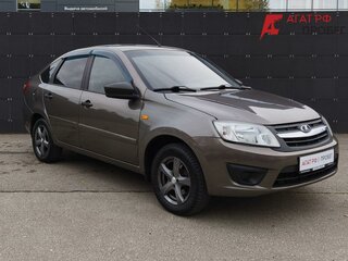 2017 Lada (ВАЗ) Granta I, коричневый, 745000 рублей, вид 3