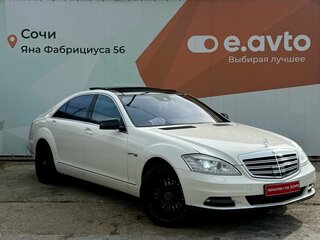 2012 Mercedes-Benz S-Класс 500 V (W221) Рестайлинг, белый, 2149000 рублей, вид 3