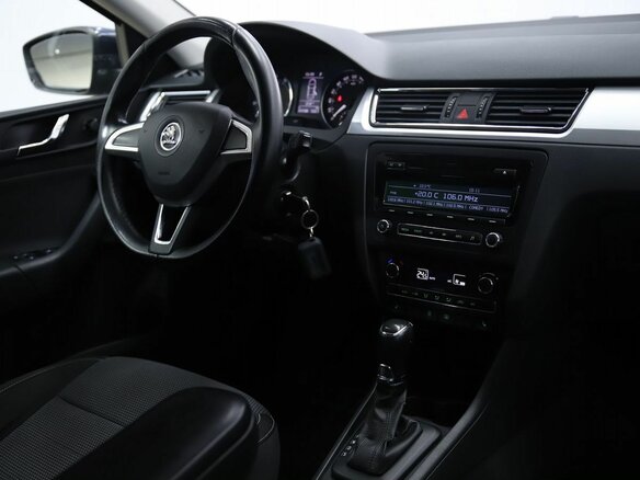 2014 Skoda Rapid I, синий, 850000 рублей - вид 13