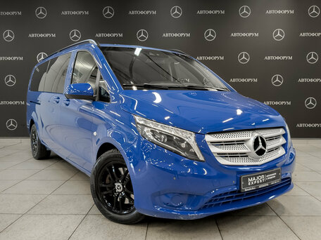 2018 Mercedes-Benz Vito 119 BlueTEC L1 III (W447), синий, 3600000 рублей, вид 3