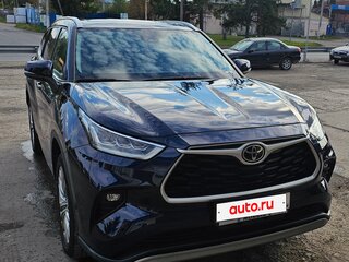 2022 Toyota Highlander IV (XU70), синий, 4580000 рублей, вид 1