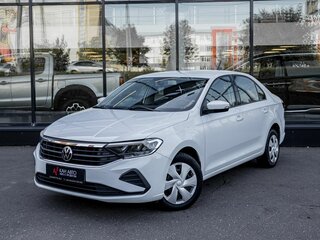 2021 Volkswagen Polo VI, белый, 1598700 рублей, вид 1
