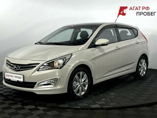 2014 Hyundai Solaris I, бежевый, 1350000 рублей, вид 2