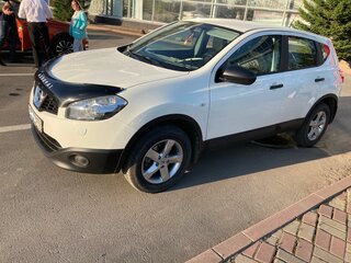 2013 Nissan Qashqai I Рестайлинг, белый, 1075000 рублей, вид 1