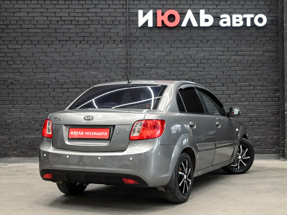 2010 Kia Rio II Рестайлинг, серый, 370000 рублей - вид 4