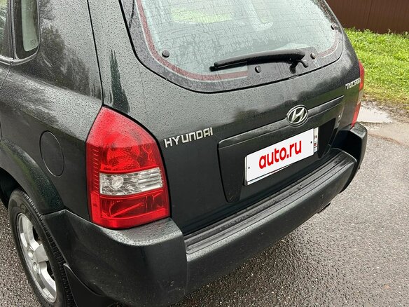 2008 Hyundai Tucson I, зелёный, 535000 рублей - вид 9