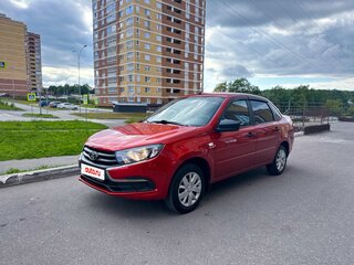 2022 Lada (ВАЗ) Granta I Рестайлинг, красный, 649000 рублей, вид 4