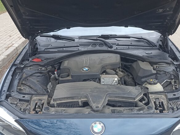 2014 BMW 2 серии 220i F22, синий, 1900000 рублей - вид 8