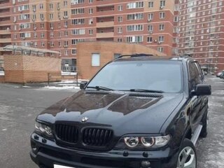 2004 BMW X5 3.0d I (E53) Рестайлинг, чёрный, 1250000 рублей, вид 2