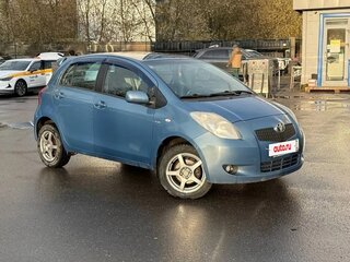 2008 Toyota Yaris II, голубой, 530000 рублей, вид 3