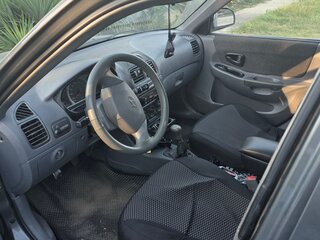 2007 Hyundai Accent ТагАЗ II, серый, 345000 рублей, вид 5