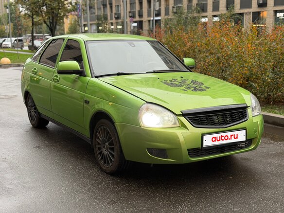 2009 Lada (ВАЗ) Priora I, зелёный - вид 3