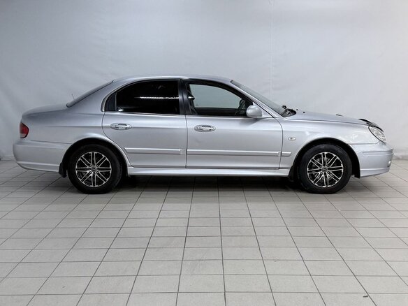 2007 Hyundai Sonata ТагАЗ IV (EF) Рестайлинг, серебристый, 438000 рублей - вид 7