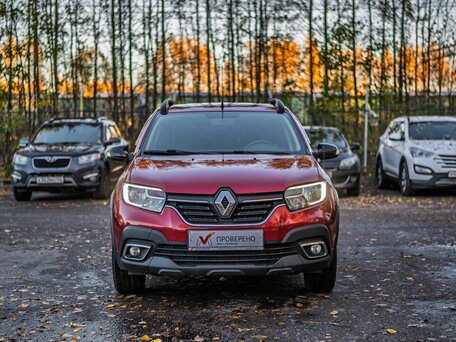 2020 Renault Logan Stepway II Рестайлинг, красный, 1049000 рублей, вид 3