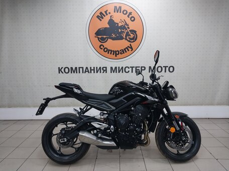 2026 Triumph Street Triple, чёрный, 1249000 рублей, вид 1