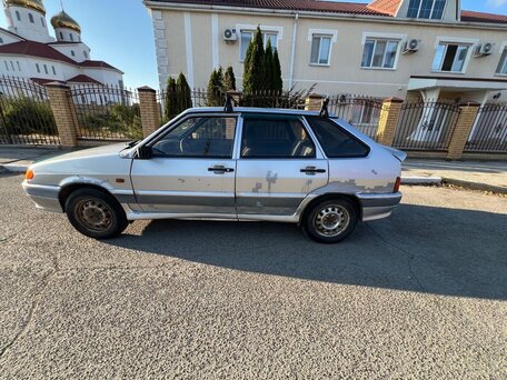 2006 Lada (ВАЗ) 2114, серебристый, 70000 рублей, вид 4