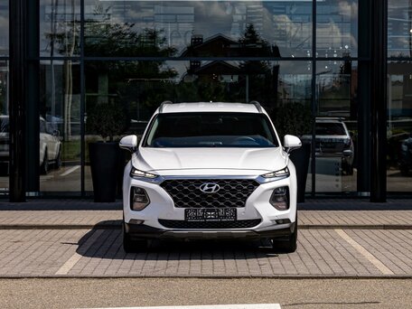 2020 Hyundai Santa Fe IV, белый, 2895000 рублей, вид 2