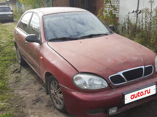 2000 Daewoo Lanos, пурпурный, 70000 рублей, вид 1