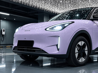 2026 Geely Geome Xingyuan 40.16 kWh, фиолетовый, 1485000 рублей, вид 2