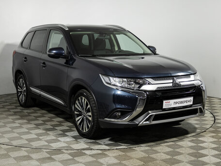 2018 Mitsubishi Outlander III Рестайлинг 3, синий, 1969777 рублей, вид 3