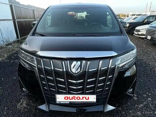 2018 Toyota Alphard III Рестайлинг, чёрный, 4950000 рублей, вид 2