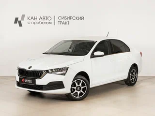 2020 Skoda Rapid II, белый, 1370000 рублей, вид 1