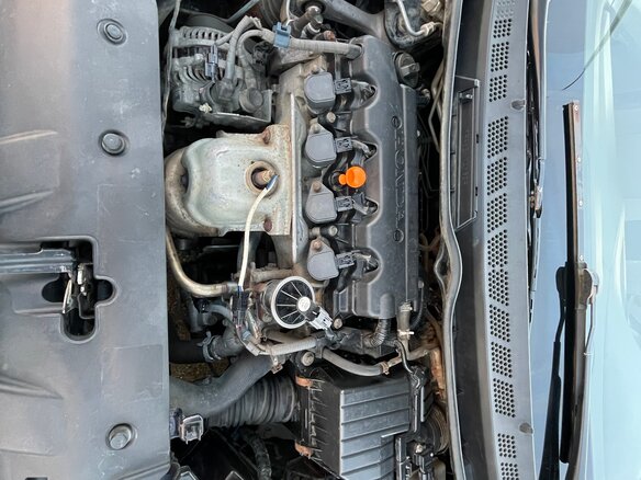 2007 Honda Civic VIII, чёрный, 530000 рублей - вид 8