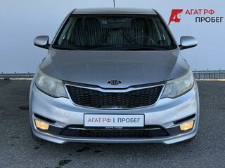 2016 Kia Rio III Рестайлинг, серебристый, 997000 рублей, вид 2