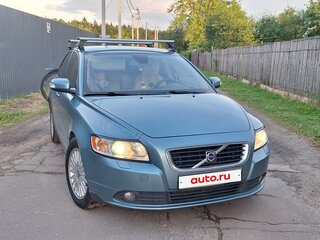 2007 Volvo S40 II Рестайлинг, синий, 650000 рублей, вид 3