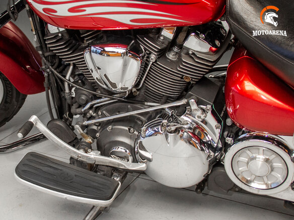 2010 Yamaha XV 1700 Road Star, красный, 629959 рублей - вид 13