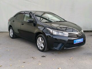 2013 Toyota Corolla XI (E160, E170, E180), чёрный, 1060000 рублей, вид 2