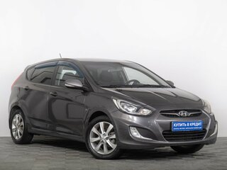 2012 Hyundai Solaris I, серый, 859000 рублей, вид 1