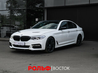 2017 BMW 5 серии 530d xDrive VII (G30/G31/G38), белый, 3990000 рублей, вид 1