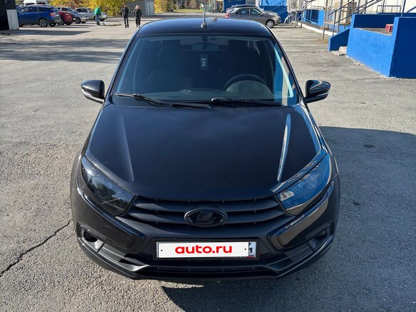 2024 Lada (ВАЗ) Granta I Рестайлинг, чёрный - вид 8