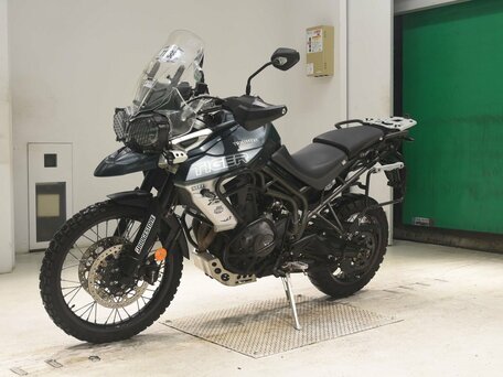 2019 Triumph Tiger 800, чёрный, 837000 рублей, вид 4