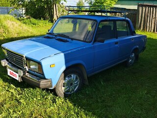 2004 Lada (ВАЗ) 2107, синий, 120000 рублей, вид 1