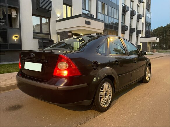 2007 Ford Focus II, чёрный, 235000 рублей - вид 4