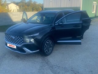 2021 Hyundai Santa Fe IV Рестайлинг, чёрный, 3630000 рублей, вид 2