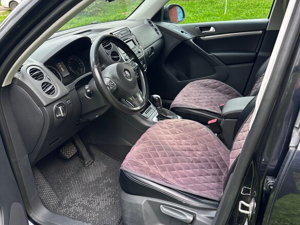 2011 Volkswagen Tiguan I Рестайлинг, чёрный, 1250000 рублей - вид 13