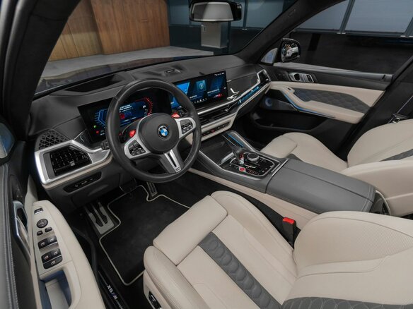 2023 BMW X5 M Competition III (F95) Рестайлинг, синий, 14737000 рублей - вид 16