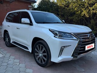 2019 Lexus LX 570 III Рестайлинг 2, белый, 11100000 рублей, вид 3