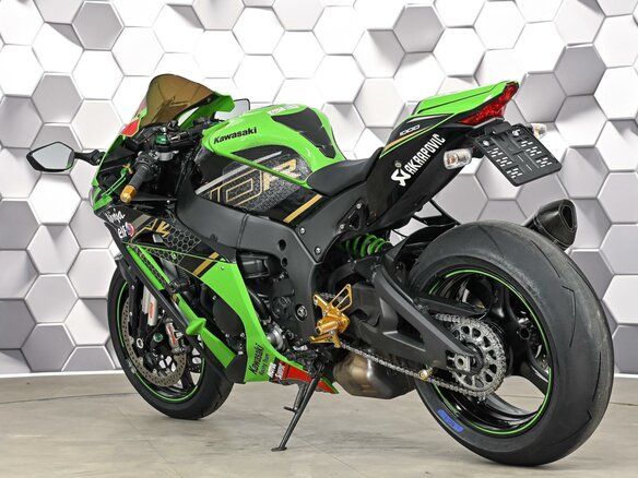 2020 Kawasaki ZX-10R Ninja, зелёный - вид 7