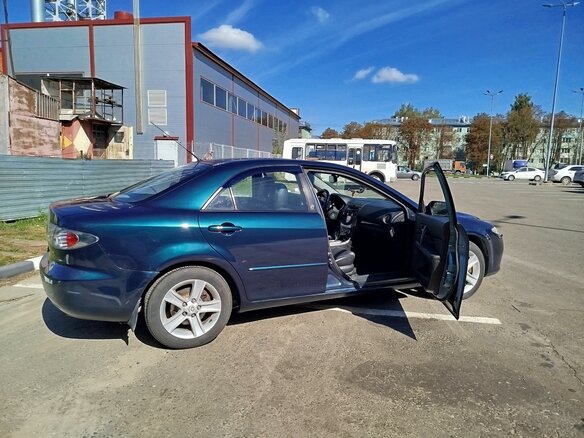 2005 Mazda 6 I (GG) Рестайлинг, зелёный, 680000 рублей - вид 13