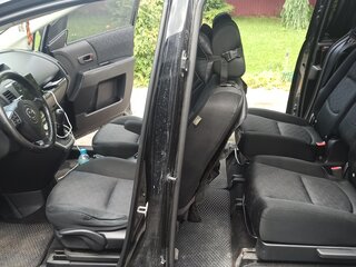 2007 Mazda 5 I (CR) Рестайлинг, чёрный, 400000 рублей, вид 5