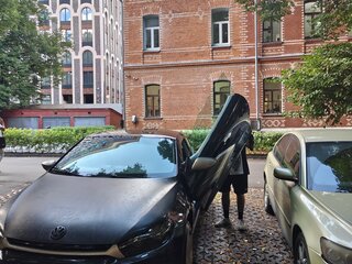 2011 Volkswagen Scirocco III, чёрный, 1200000 рублей, вид 4
