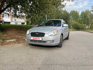 2007 Hyundai Verna II, серебристый, 395000 рублей, вид 5